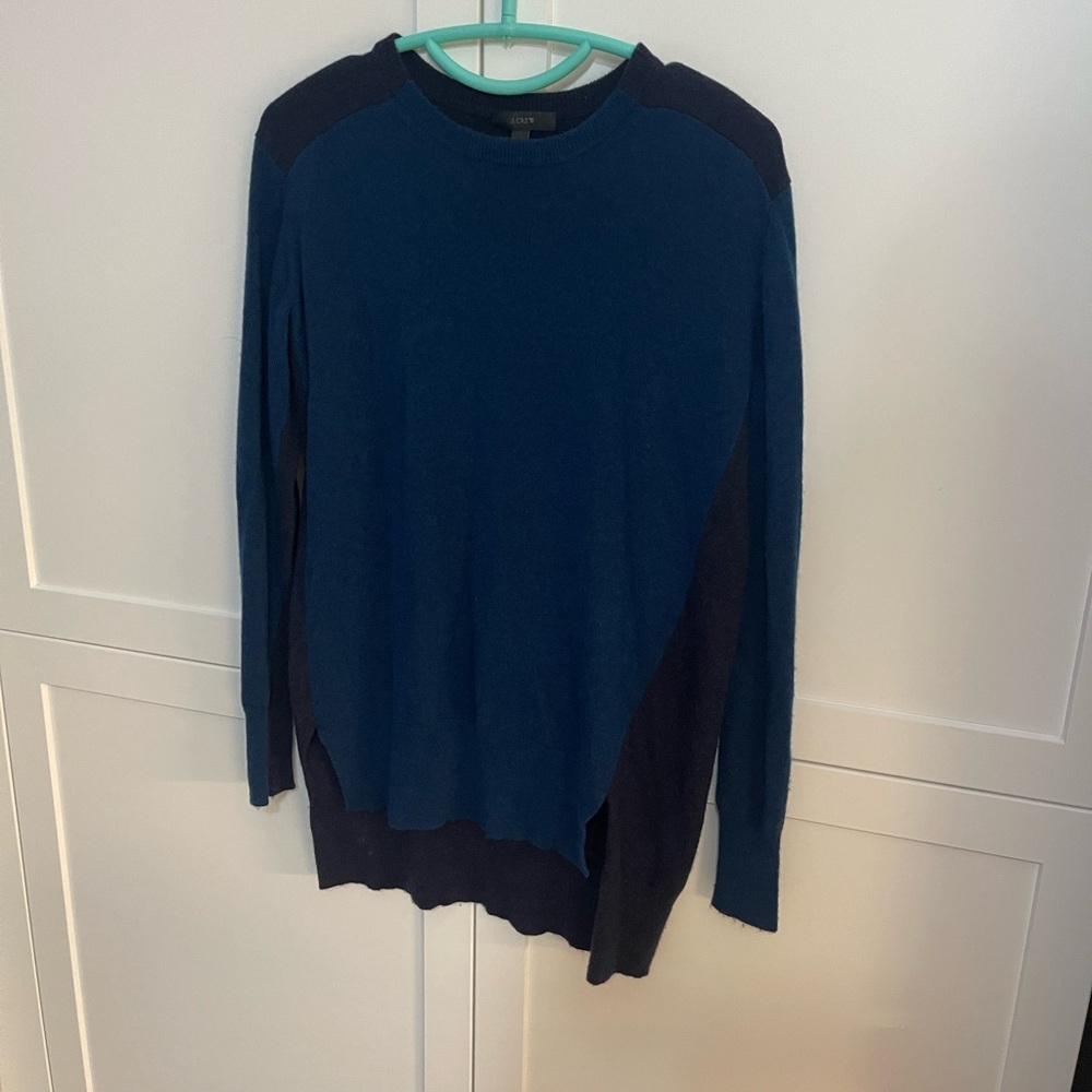 J. Crew Navy Blue Sweater size XXS